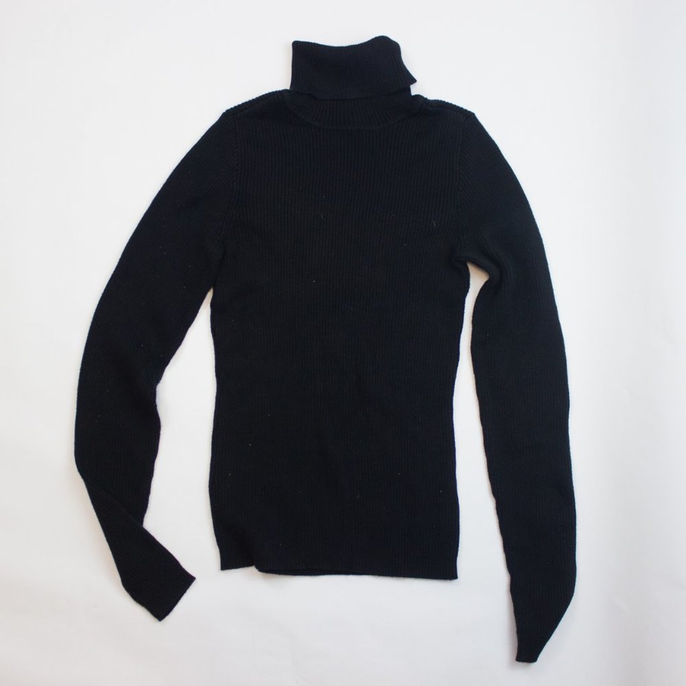 Long Sleeve GAP Black Turtle Neck